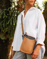 Parker Phone Crossbody Bag-Camel