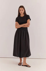 Lilani Bubble Hem Dress