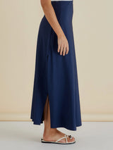 Mindy Skirt-Navy Blue