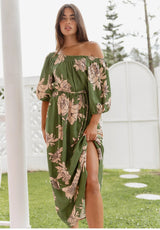 Antonie Off Shoulder Dress-Moonflower