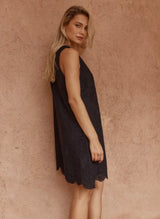 Mavis Broderie Shift Dress