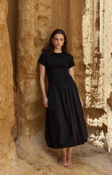 Lilani Bubble Hem Dress