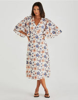 Luca Dress-Floral Embroidery