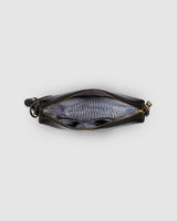Kasey Stripe Crossbody Bag-Black