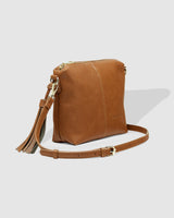 Kasey Stripe Crossbody Bag - Tan