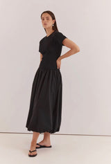Lilani Bubble Hem Dress
