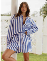 Brynne Shirt-Blue Stripe