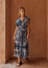 Zendeya Twist Midi Dress