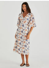 Luca Dress-Floral Embroidery