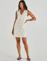 Sabine Denim Vest Dress