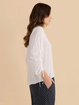 Belinda Blouse-White