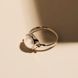 Najo Garland Pearl Ring Silver