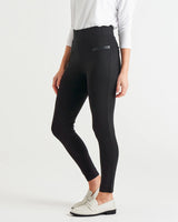 Gwen Mid High-Rise Ponte Leggings