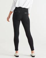 Gwen Mid High-Rise Ponte Leggings