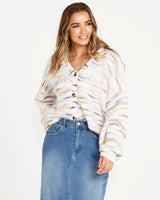 Pepper Space Oversized Button Cardi