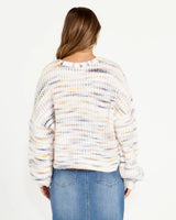 Pepper Space Oversized Button Cardi