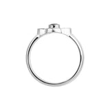 Forget Me Not Silver Ring Najo