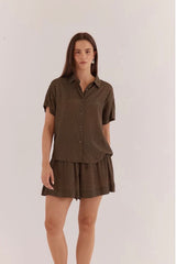 Lune  Relaxed Short- Micro Dot