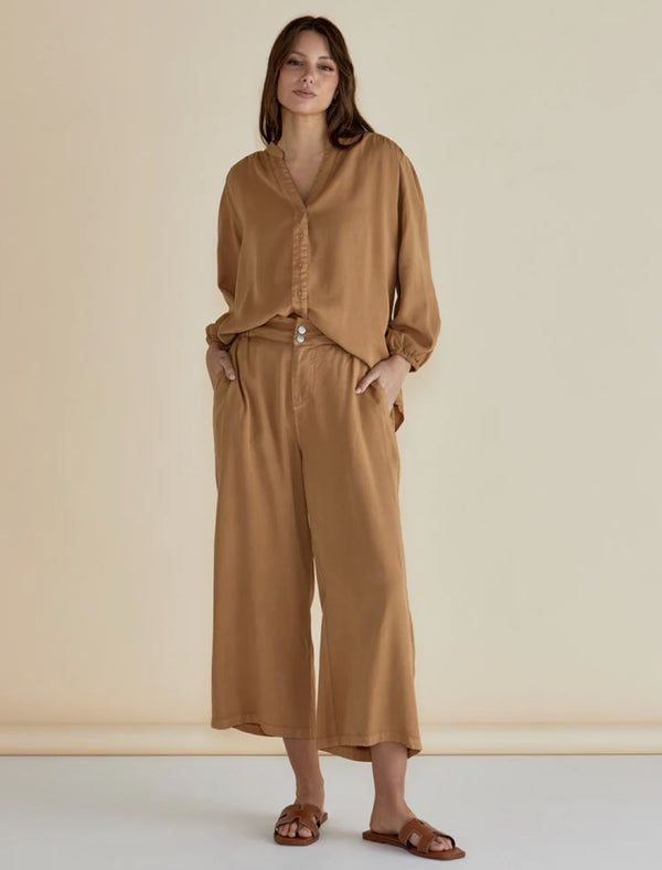 Rio Relaxed Pant -Tan