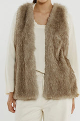 Riya Fur Gilet