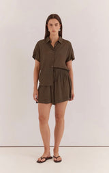 Lune  Relaxed Short- Micro Dot