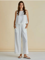 Copacabana Relax Pant-White