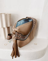 Kasey Crossbody Bag-Latte