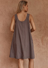Nola Stripe Mini Dress
