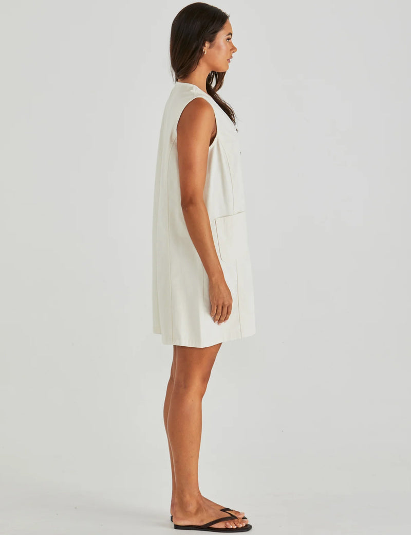 Sabine Denim Vest Dress