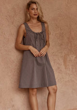 Nola Stripe Mini Dress