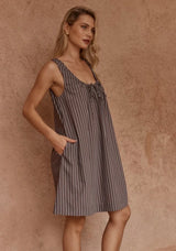 Nola Stripe Mini Dress