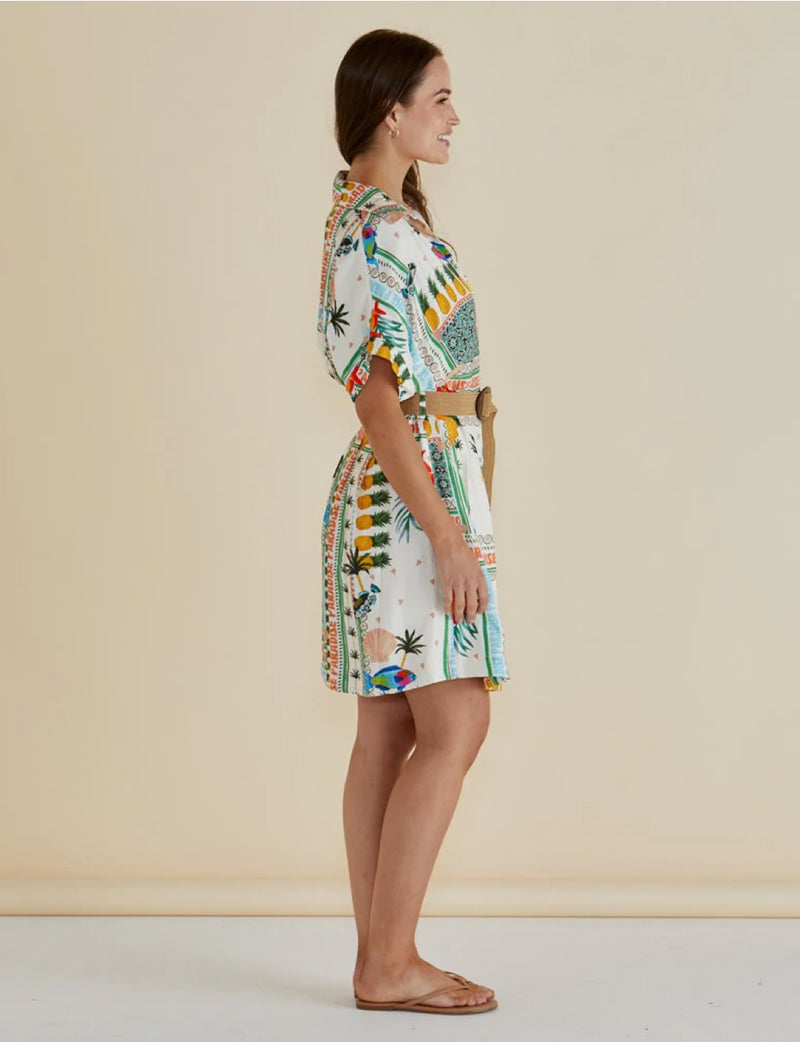 Archer Dress-Paradise Print