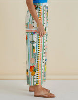 Sable Wide Leg Pant- Paradise Print
