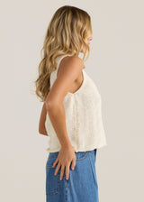 Penn Knit Top-cream