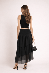 Georgette Layered Skirt
