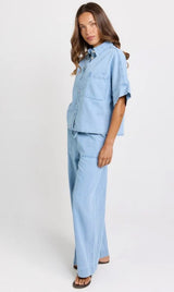 Saffra Relax Leg Jean-Medium Wash