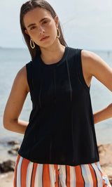 Krista Pointelle Tank