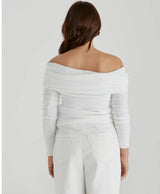 Azure Top - White