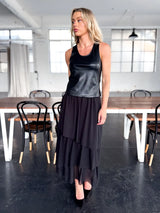 Georgette Layered Skirt