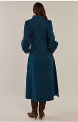 Detroit Dress-Dark Vintage Wash