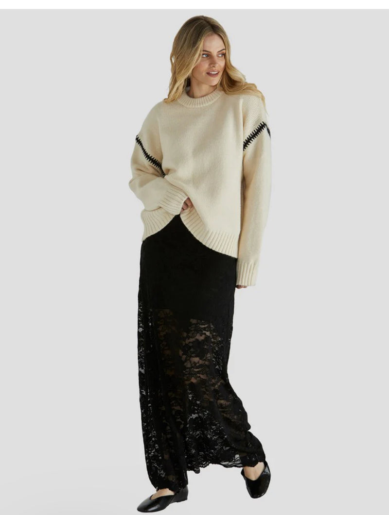 Dove Skirt-Black