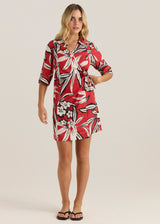 Anella  Wrap Dress- Asperula Floral