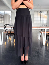 Georgette Layered Skirt