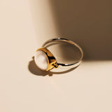 Najo Garland Pearl Ring Gold/silver