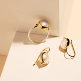 Najo Garland Pearl Ring Gold/silver