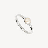 Najo Heavenly Pearl Ring Silver