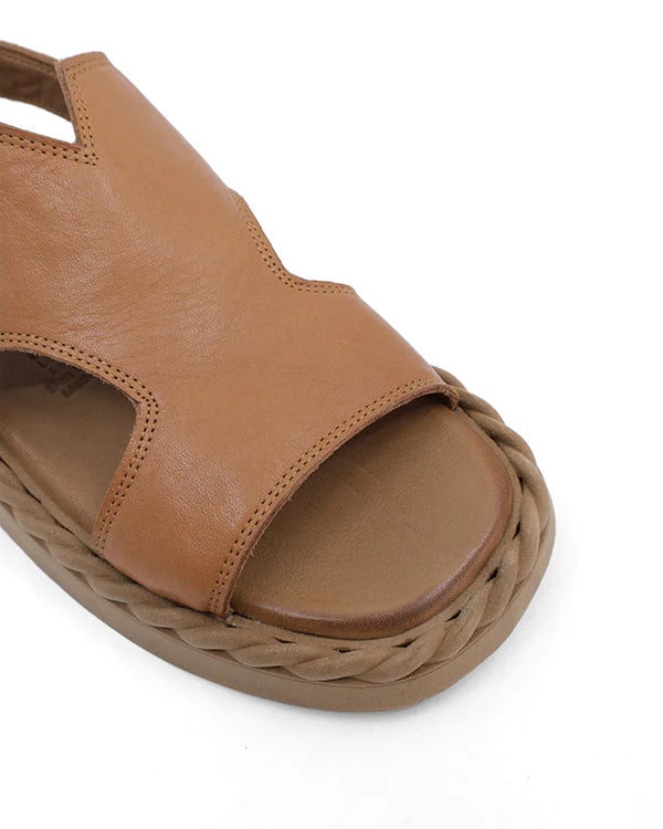 Bueno Becky Sandals  Dark Coconut