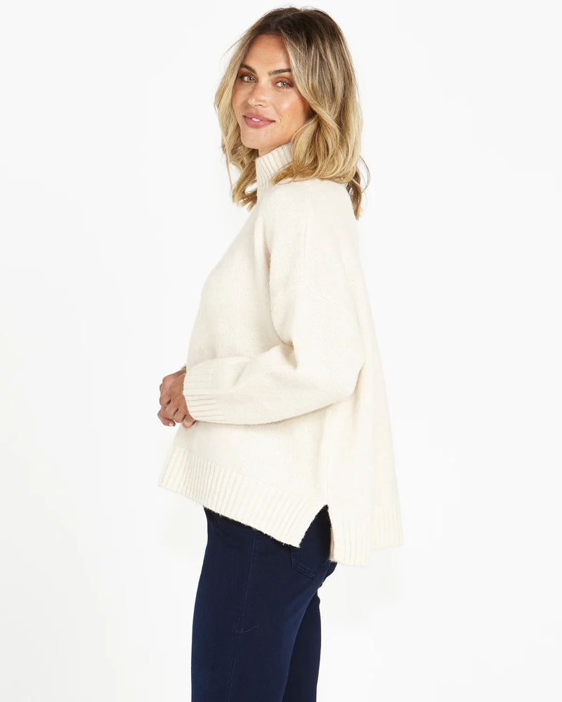 Luna Knit Jumper Cloud