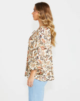 Dara Boho Top Wildflower