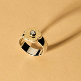 Forget Me Not Two Tone Ring Najo